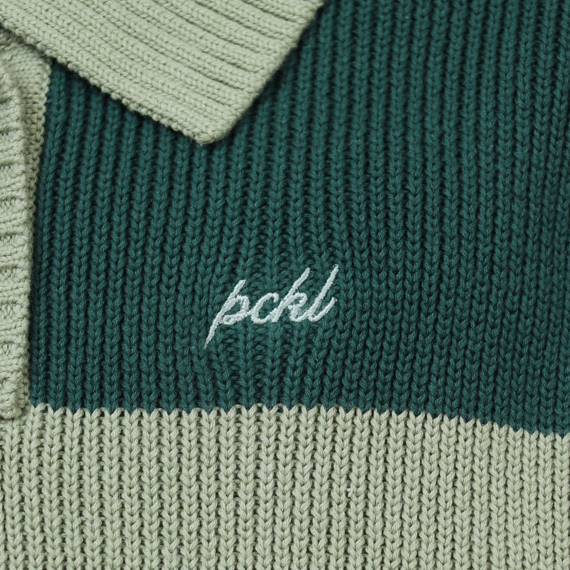 STRIPE SWEATER GREEN