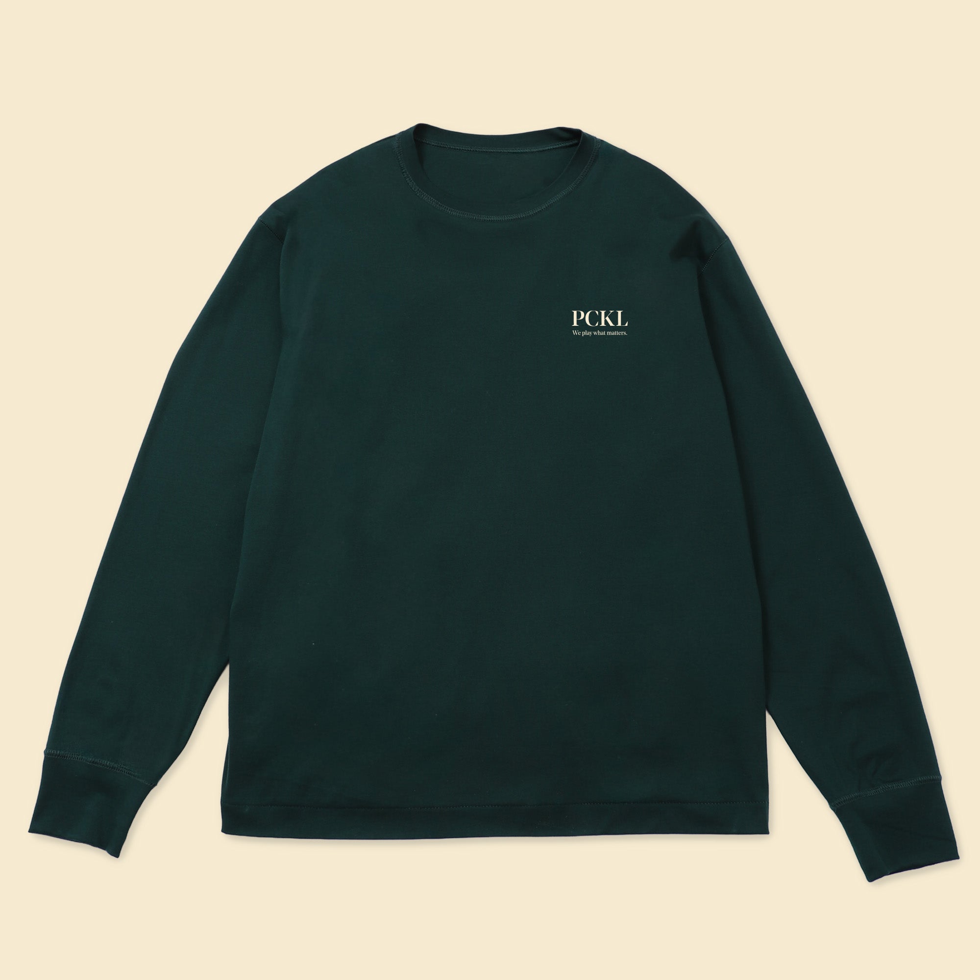 LONG-SLEEVE SHIRT GREEN