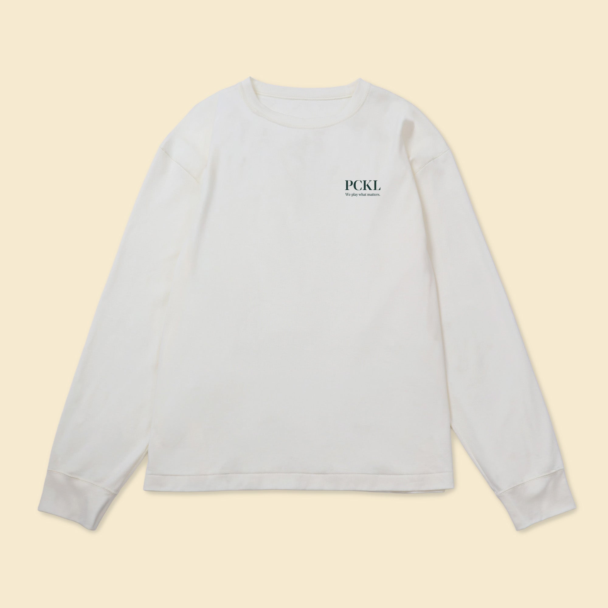 LONG-SLEEVE SHIRT WHTIE